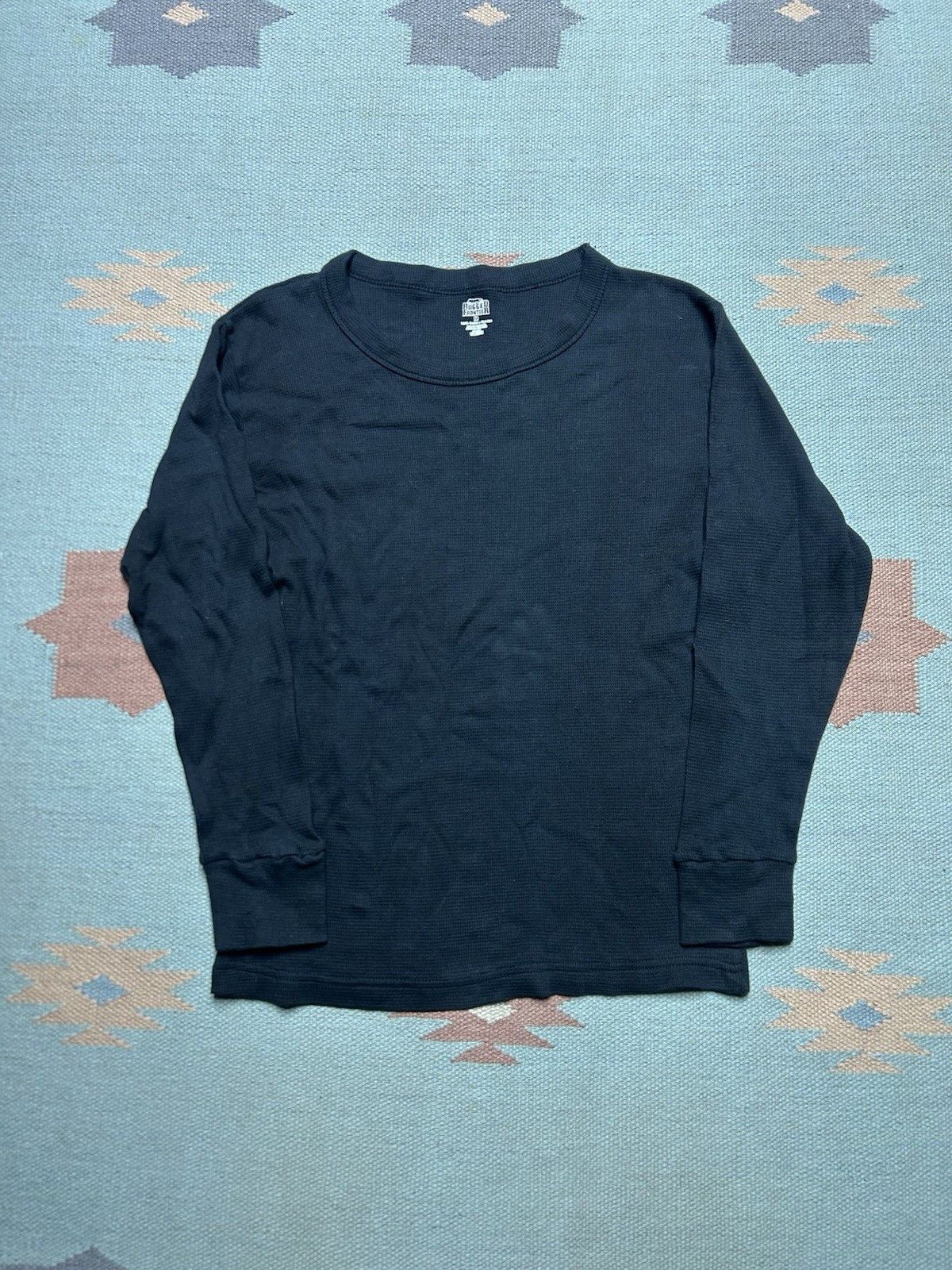 Vintage Rugged Frontier waffle knit thermal shirt base layer boxy M Size US M / EU 48-50 / 2 - 1 Thumbnail