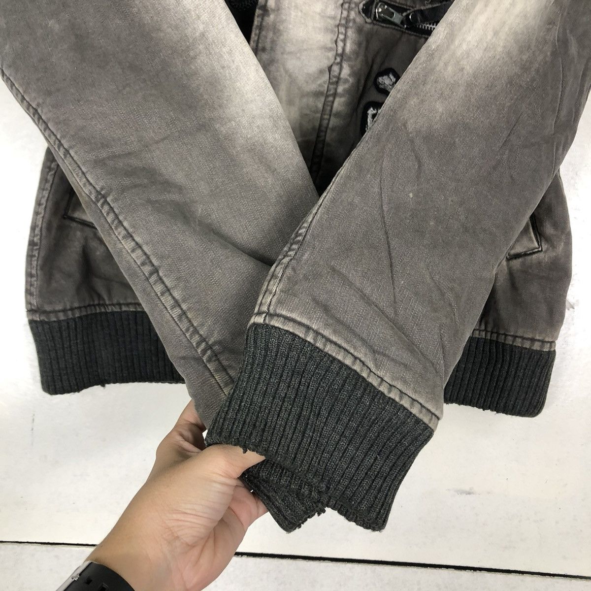 Vintage 🔥Punk Style Biker Jacket Bondage Design Ministry Co. Japan Size M / US 6-8 / IT 42-44 - 16 Thumbnail