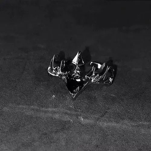 Japanese Brand Tribal Thorn Ring Spike Graffiti Goth Punk Rock Jewelry Size ONE SIZE - 4 Thumbnail