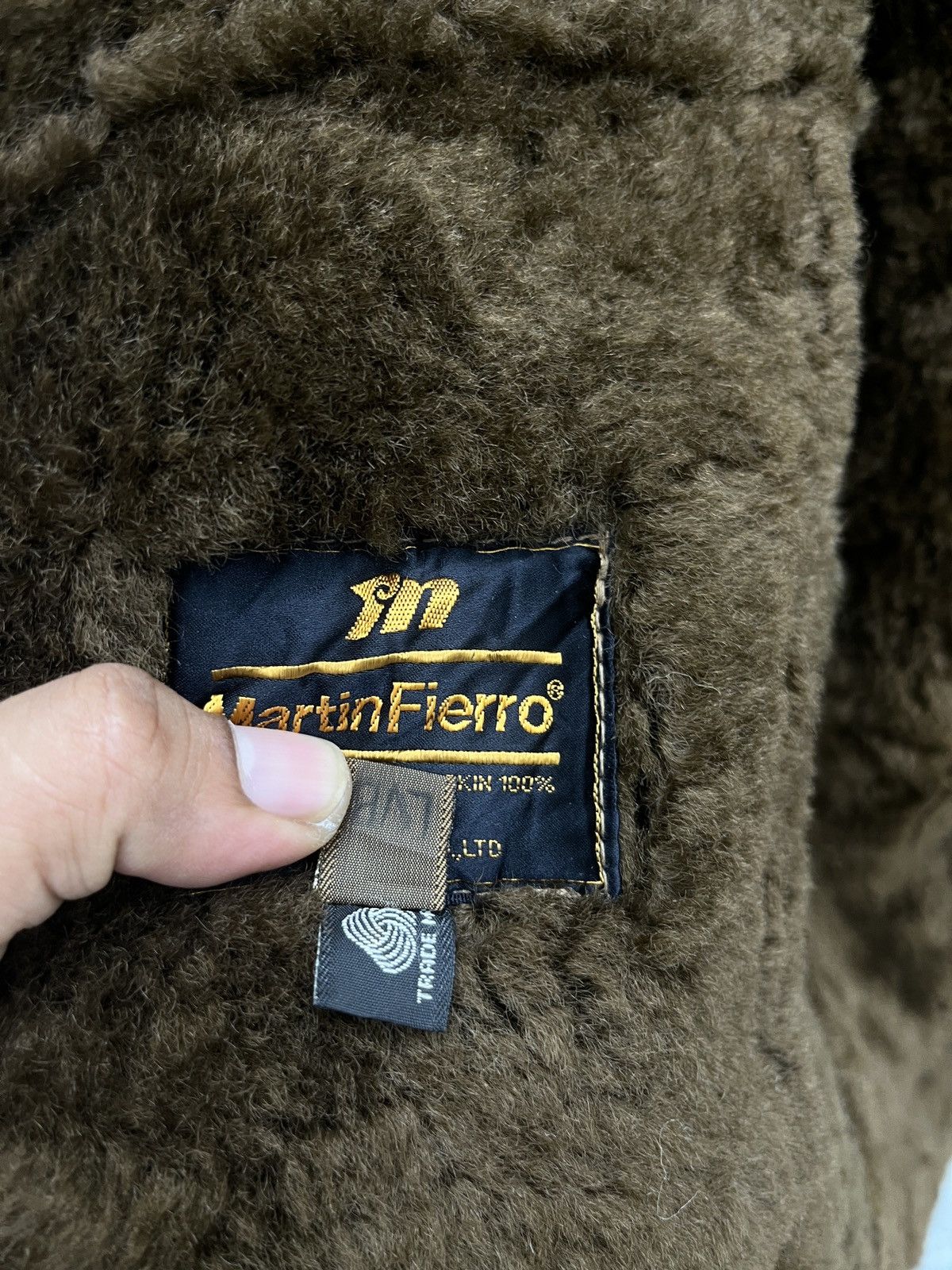 If Six Was Nine 🔥🔥🔥STEALS MARTIN FIERRO SHEEPSKIN JACKET Size M / US 6-8 / IT 42-44 - 9 Thumbnail