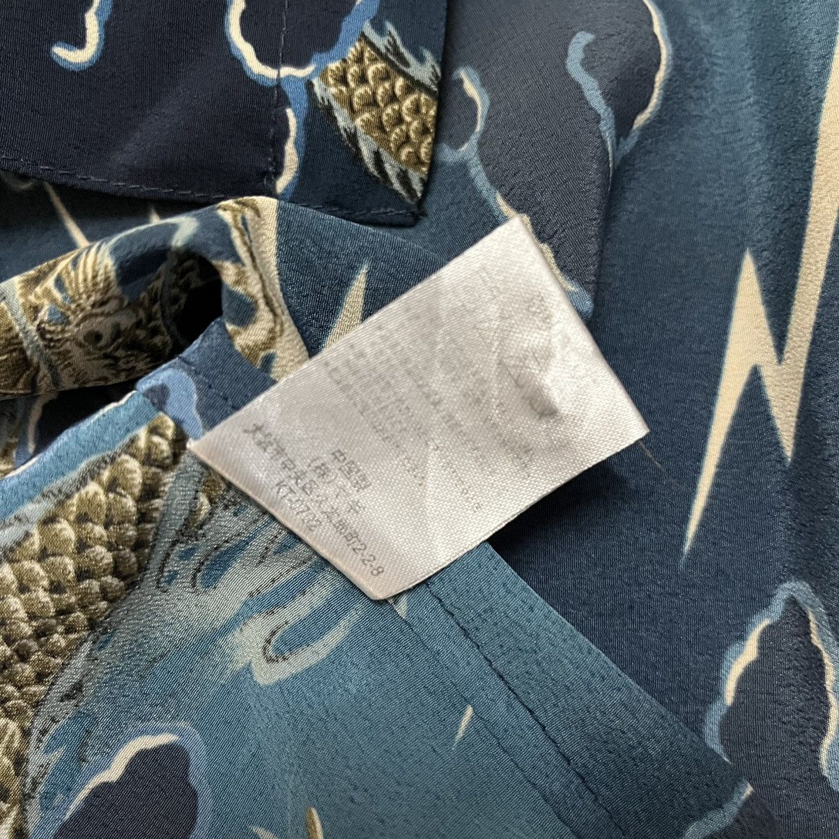 Sun Surf Vintage Dragon Japanese Theme Open Collar Hawaiian Shirt Size US XXL / EU 58 / 5 - 9 Thumbnail