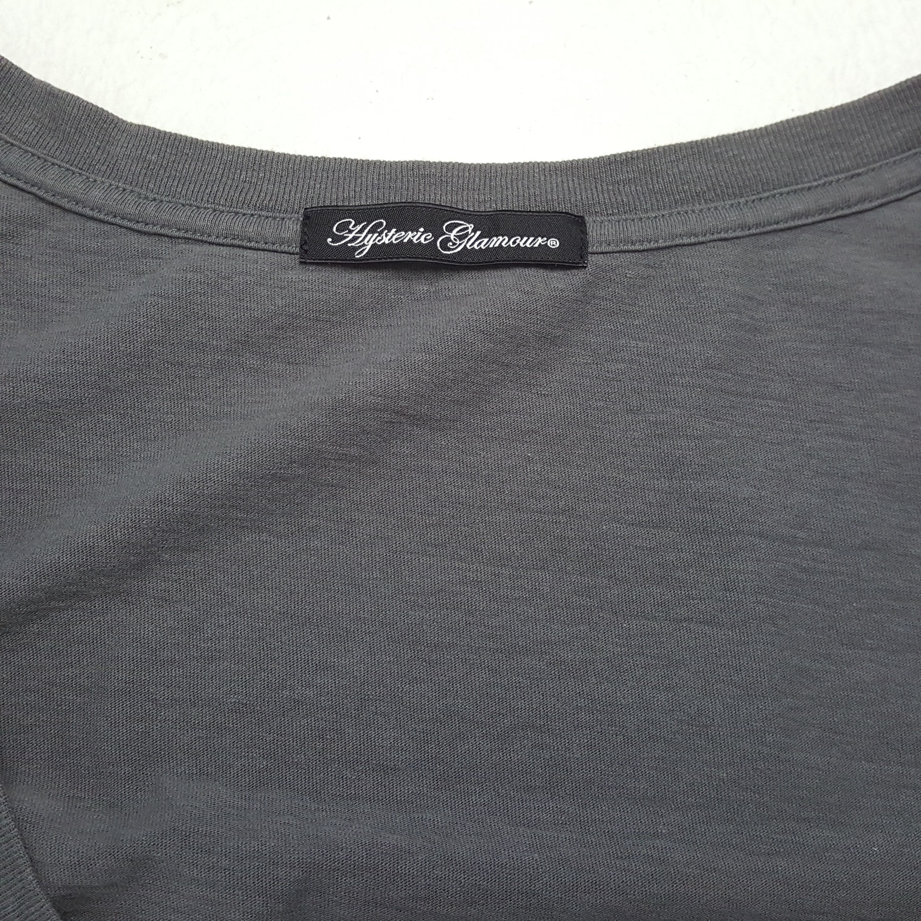 Hysteric Glamour HYSTERIC GLAMOUR Japanese Brand Streetwear Style Tshirt Size S / US 4 / IT 40 - 8 Thumbnail