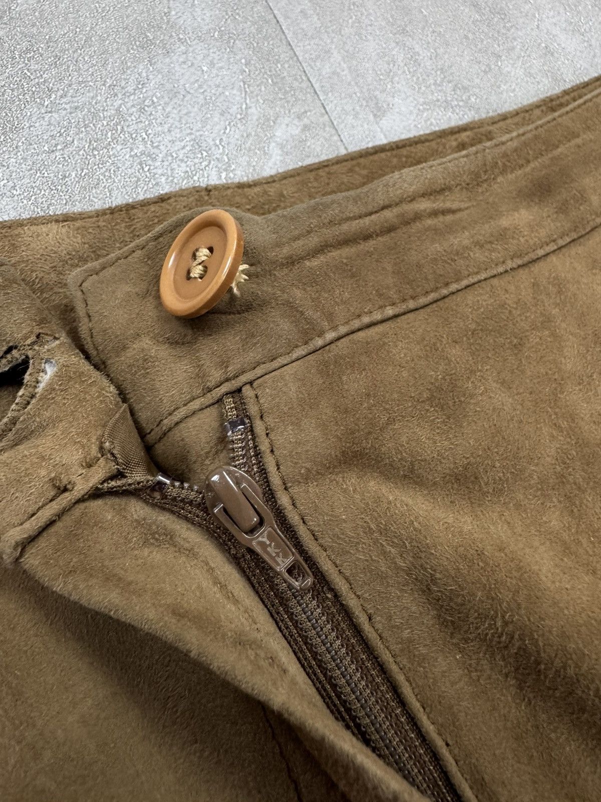 Gerard Darel Gerard Darel suede pants brown wester trousers cowgirl Size 30" / US 8 / IT 44 - 12 Thumbnail