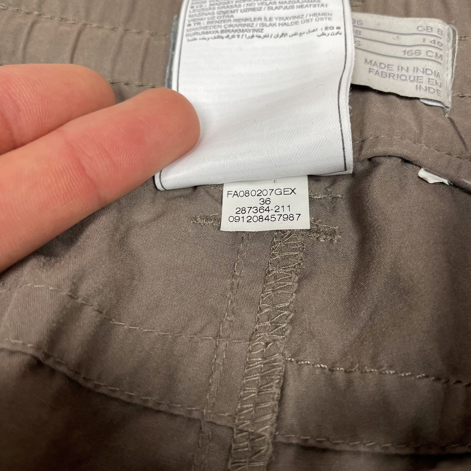 Nike Nike Sportswear Women's Brown Relaxed Roll Tab Pants 6 Size 30" / US 8 / IT 44 - 13 Thumbnail