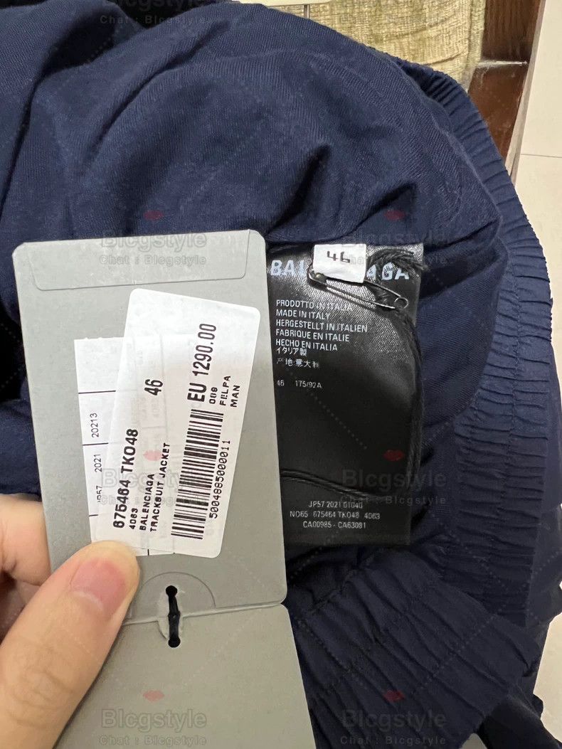 Balenciaga Balenciaga Color-Blocked School Uniform Sports Jacket Coat Size US S / EU 44-46 / 1 - 5 Thumbnail