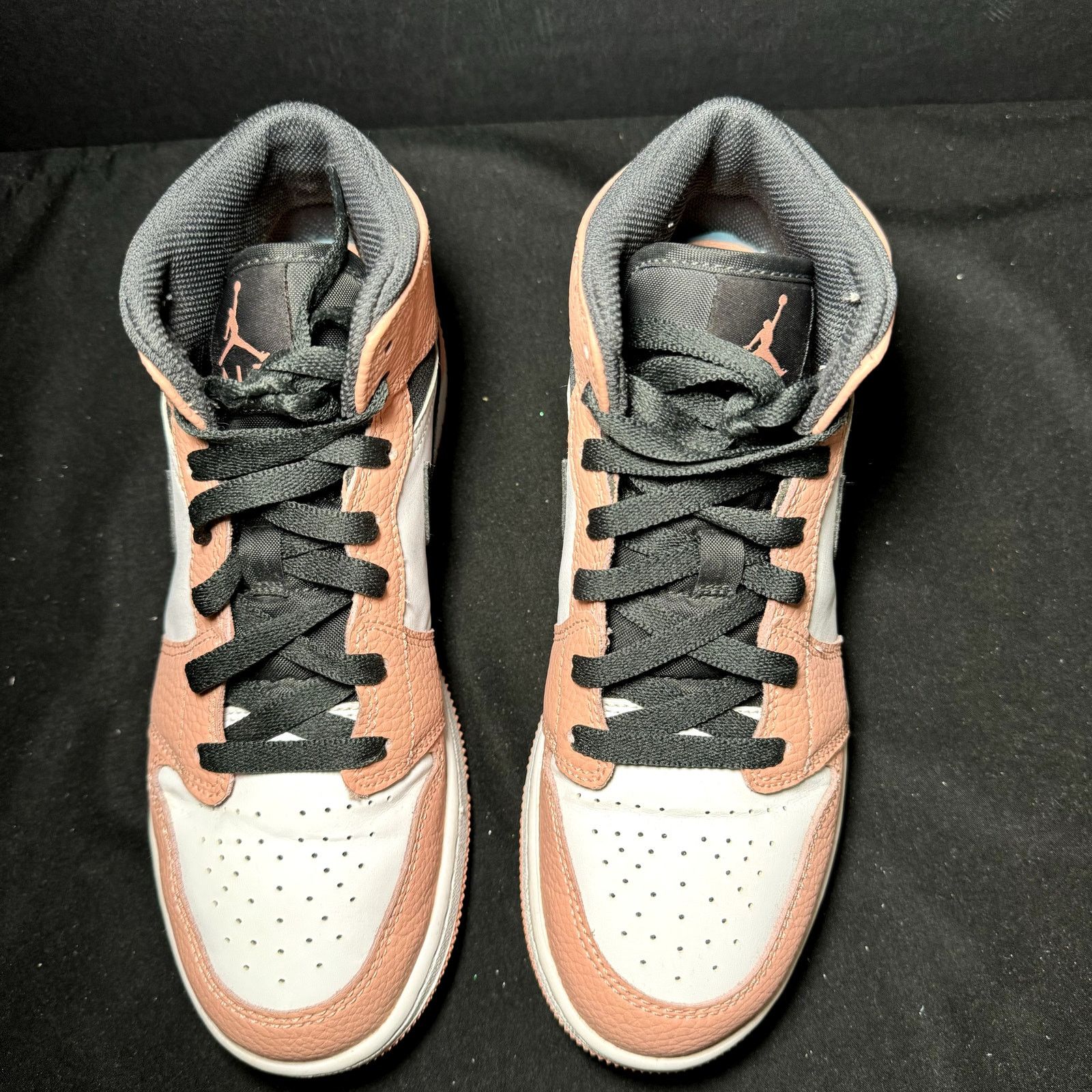 Jordan Brand × Nike Size 6 - Nike Air Jordan 1 Mid GS Pink Quartz Men's Shoes Size US 6 / EU 39 - 4 Thumbnail