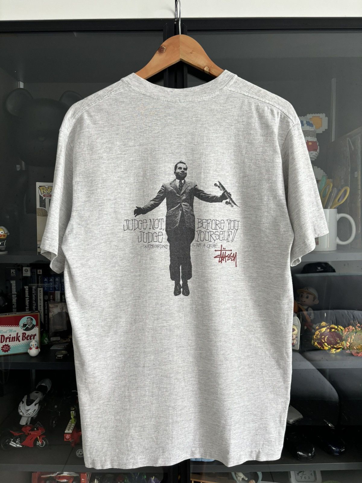 Stussy × Vintage Vintage 90's Stussy Remixed Classics Size US L / EU 52-54 / 3 - 1 Thumbnail