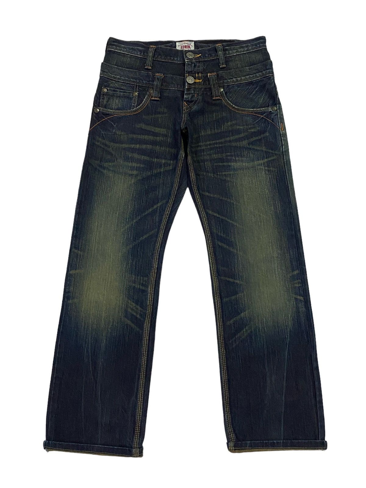 Edwin Edwin Double Waist Denim Pants Size US 30 / EU 46 - 2 Thumbnail