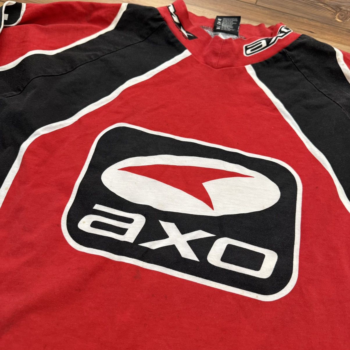 Other Vintage Red AXO Motocross Racing Jersey Shirt Size US XXL / EU 58 / 5 - 2 Thumbnail