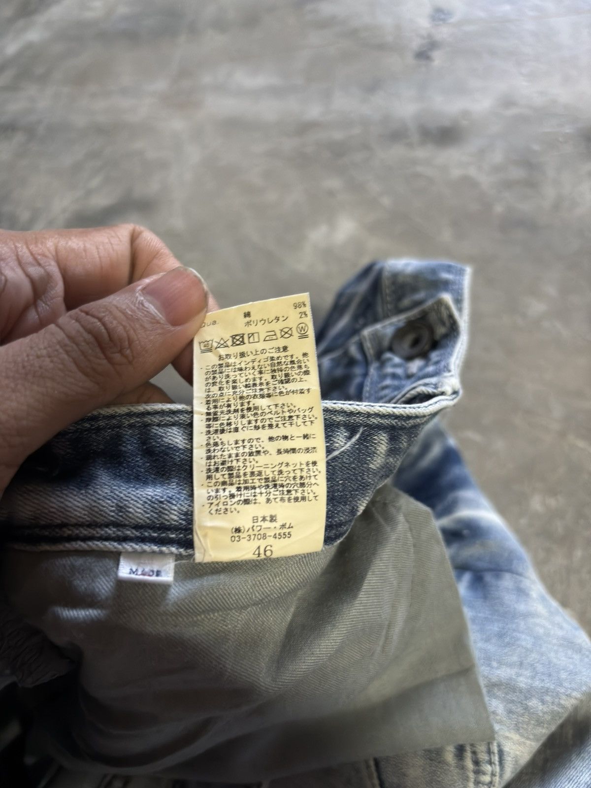 GOSTAR DE FUGA GOSTAR DE FUGA skinny slim distressed japanese jeans punk Size US 33 - 8 Thumbnail