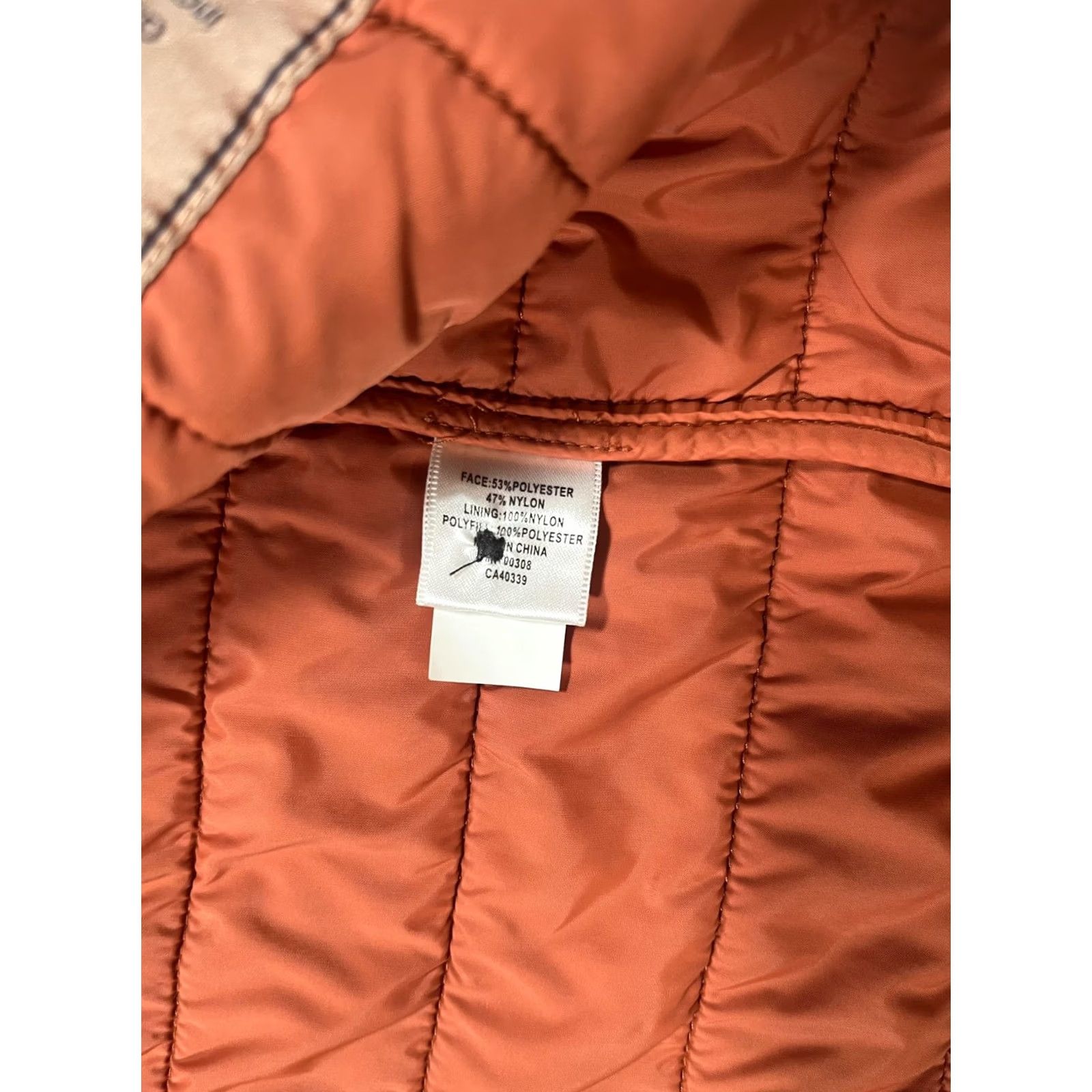 Peter Millar Peter Millar Vest Mens 2XL Orange Quilted Water Resistant Outdoor Greenwich Warm Size US XXL / EU 58 / 5 - 6 Thumbnail