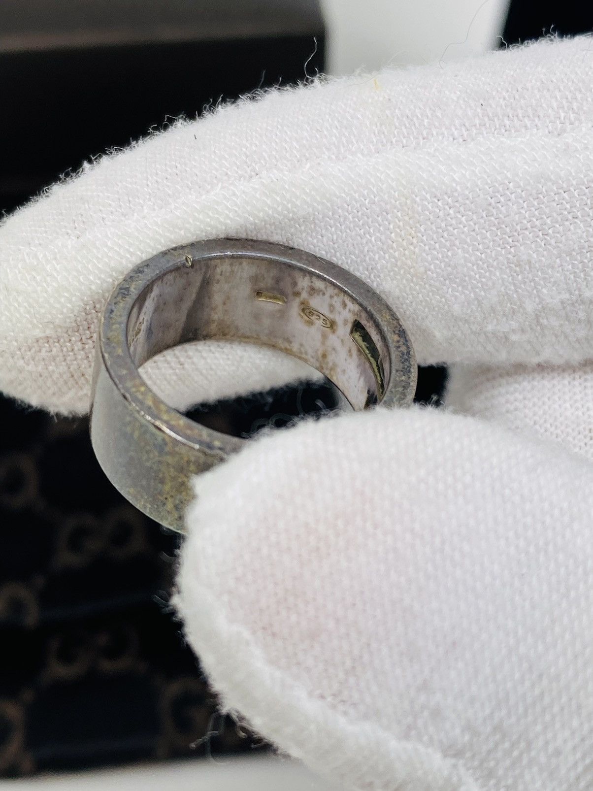 Gucci Gucci .925 Silver G Ring Size IT 8 Size ONE SIZE - 3 Thumbnail
