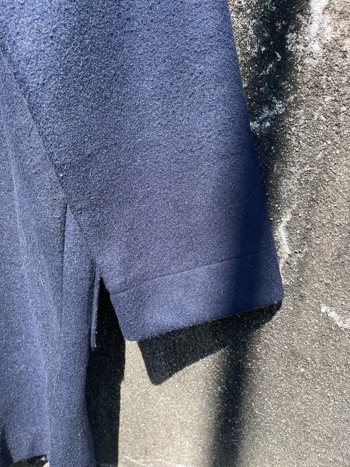 Japanese Brand Vintage Part2 by Junko Shimada Wool Hooded Coat – Navy (M) Size US M / EU 48-50 / 2 - 17 Thumbnail