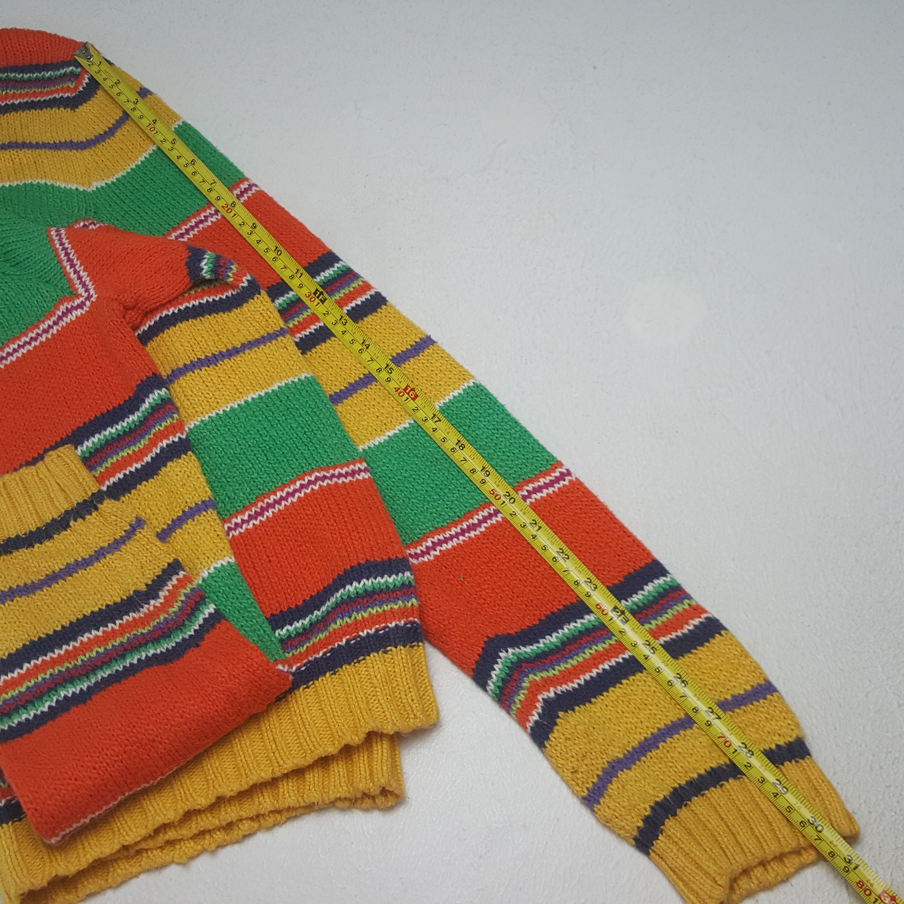 Polo Ralph Lauren Vintage Polo Ralph Lauren American Strips Sweater RR24 Size US XL / EU 56 / 4 - 6 Thumbnail