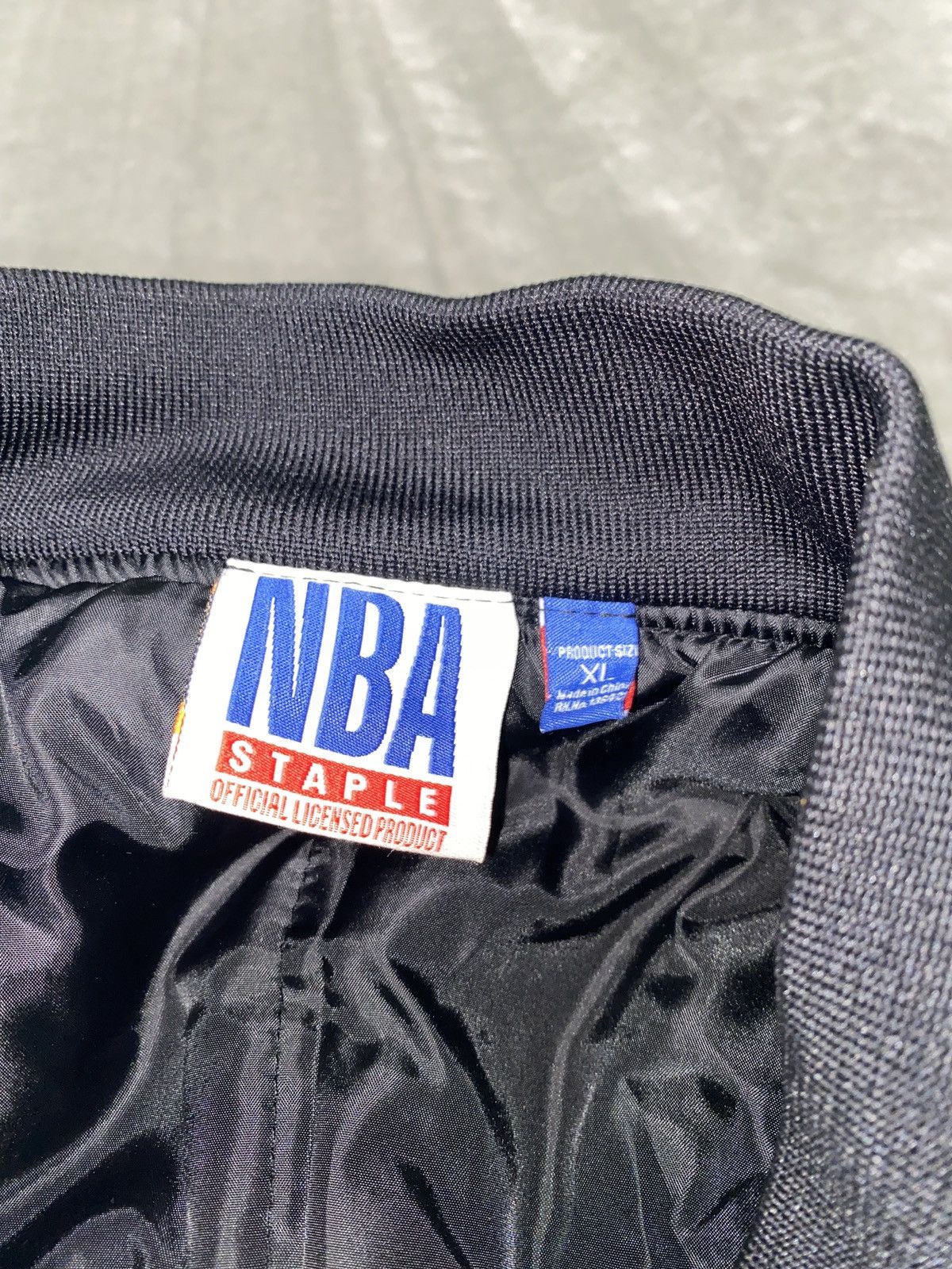 NBA NBA Staple All-Over Logo Print Snap-Button Jacket XL Size US XL / EU 56 / 4 - 4 Thumbnail