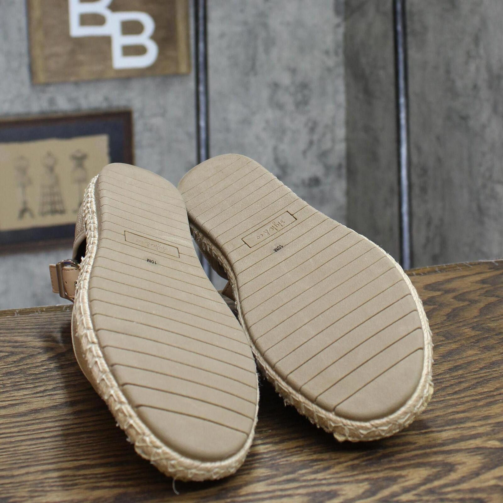 Designer NWT Style & Co. Flat Sandals 10003917700 Gold Brown 10M Size US 10 / IT 40 - 5 Thumbnail