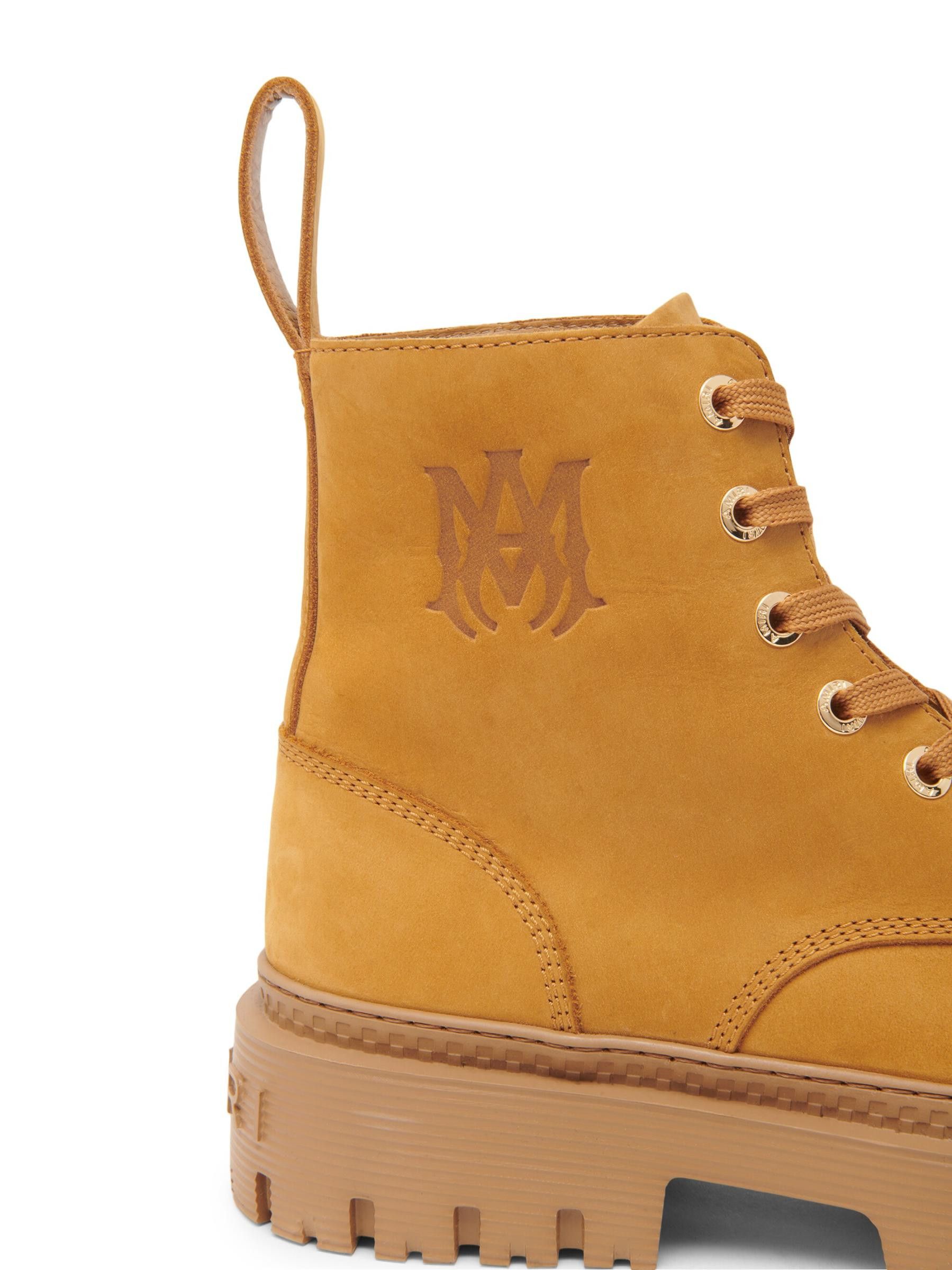 Amiri os11x0725 Ma Jumbo Leather Boots in Wheat Size US 8 / EU 41 - 4 Thumbnail