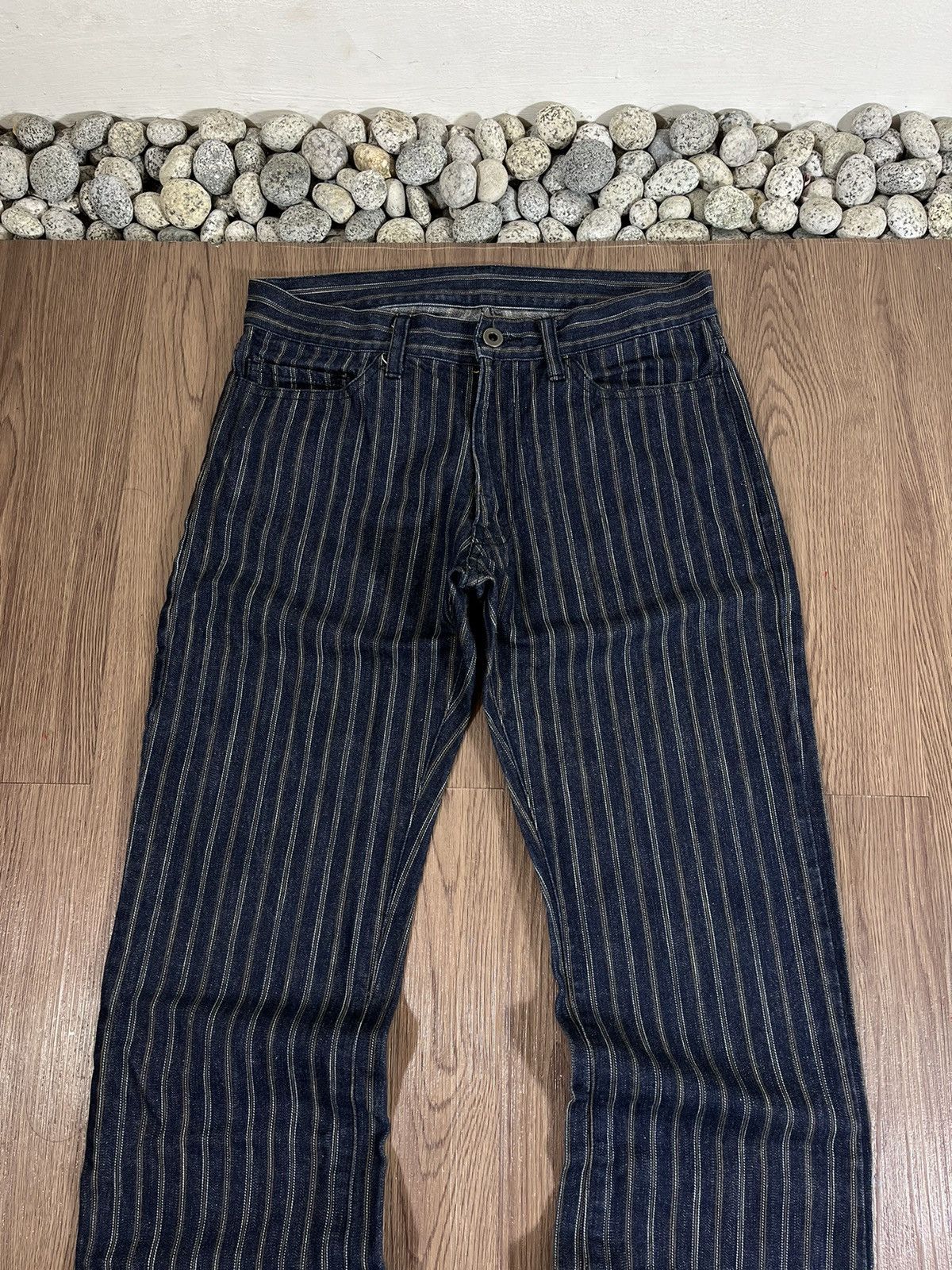 If Six Was Nine Edge Rupert Hickory Flare Denim Size US 30 / EU 46 - 3 Thumbnail
