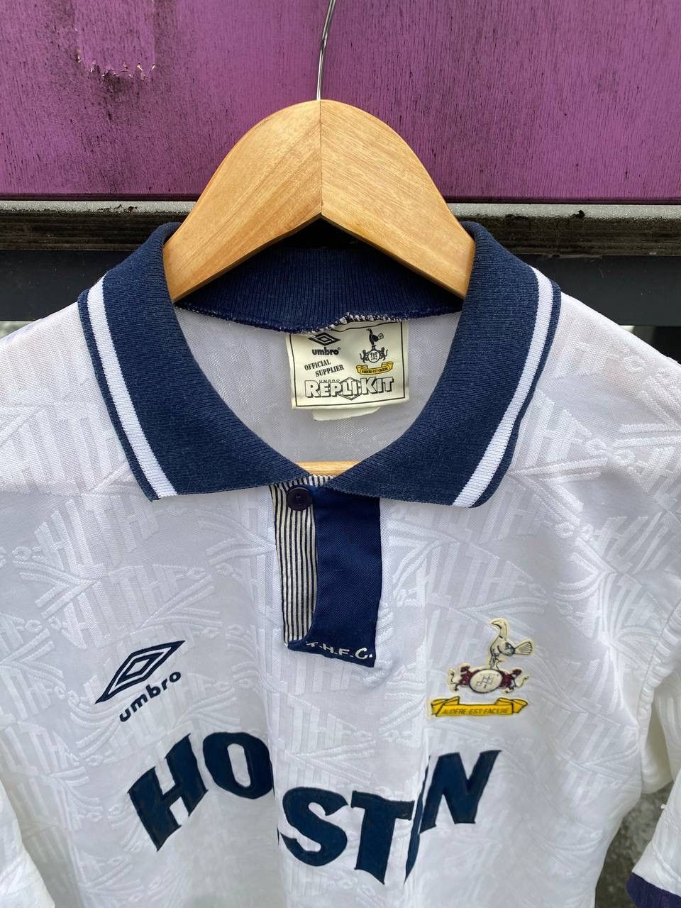 Umbro Tottenham Hotspur 1991 F.A cup final RETRO shirt Size US M / EU 48-50 / 2 - 6 Thumbnail