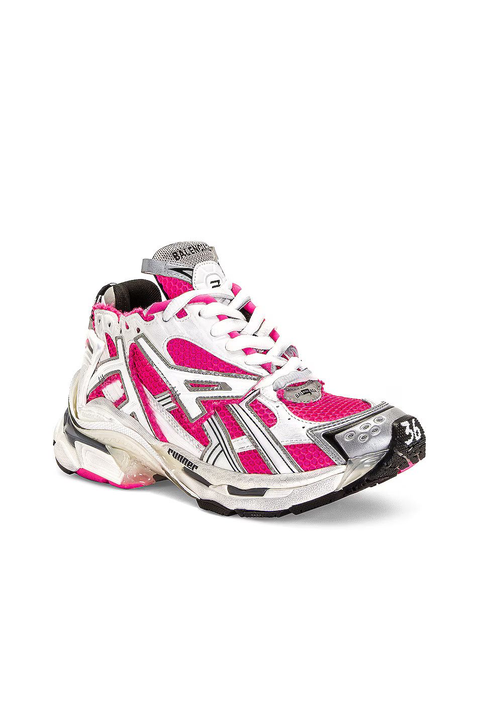 Balenciaga o1mt1gz0824 Runner Sneaker in Multicolor Size US 6 / IT 36 - 2 Thumbnail