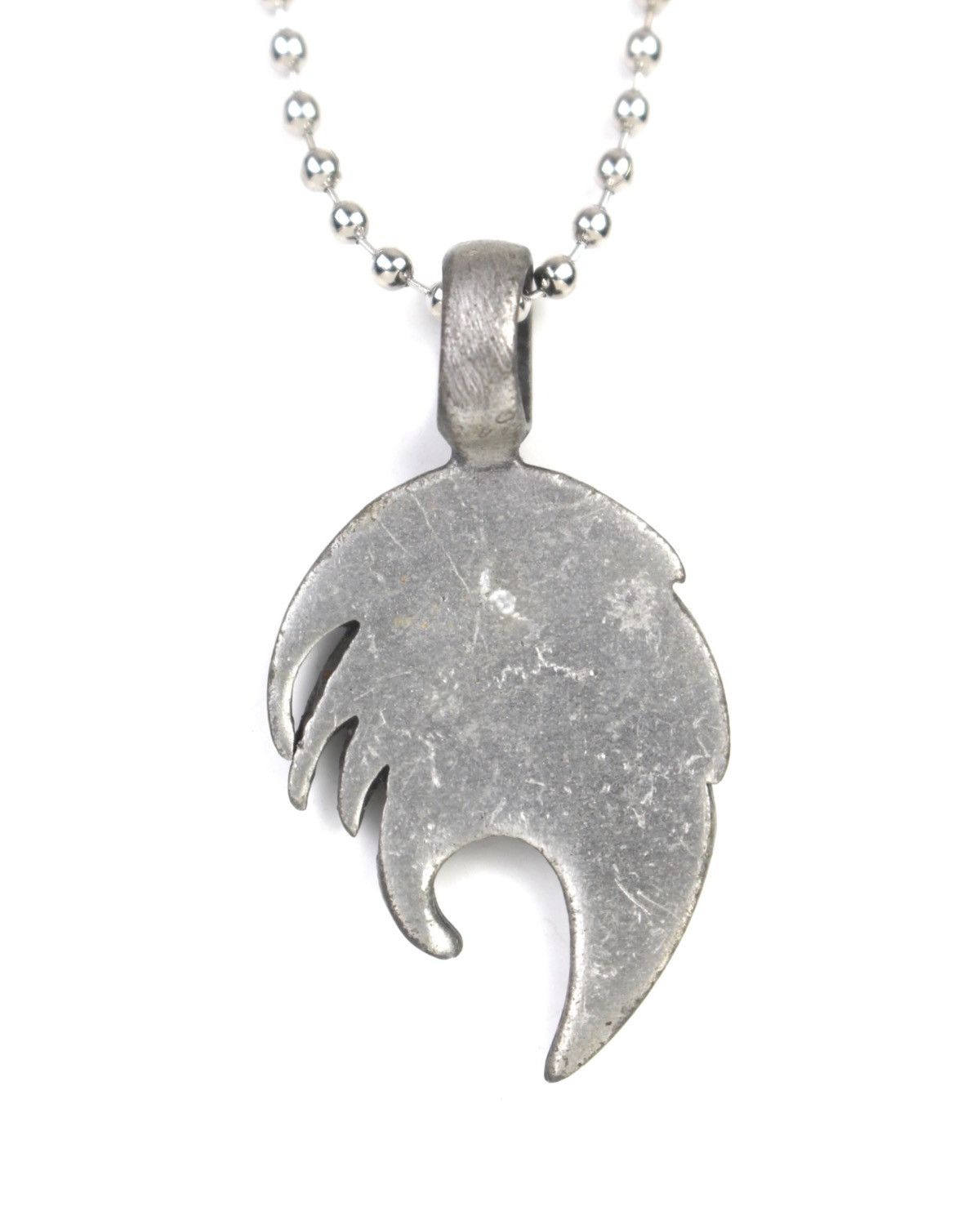 Hysteric Glamour 2000S JAPANESE MADE SILVER FLAME SPIRAL TALON NECKLACE Size ONE SIZE - 5 Thumbnail