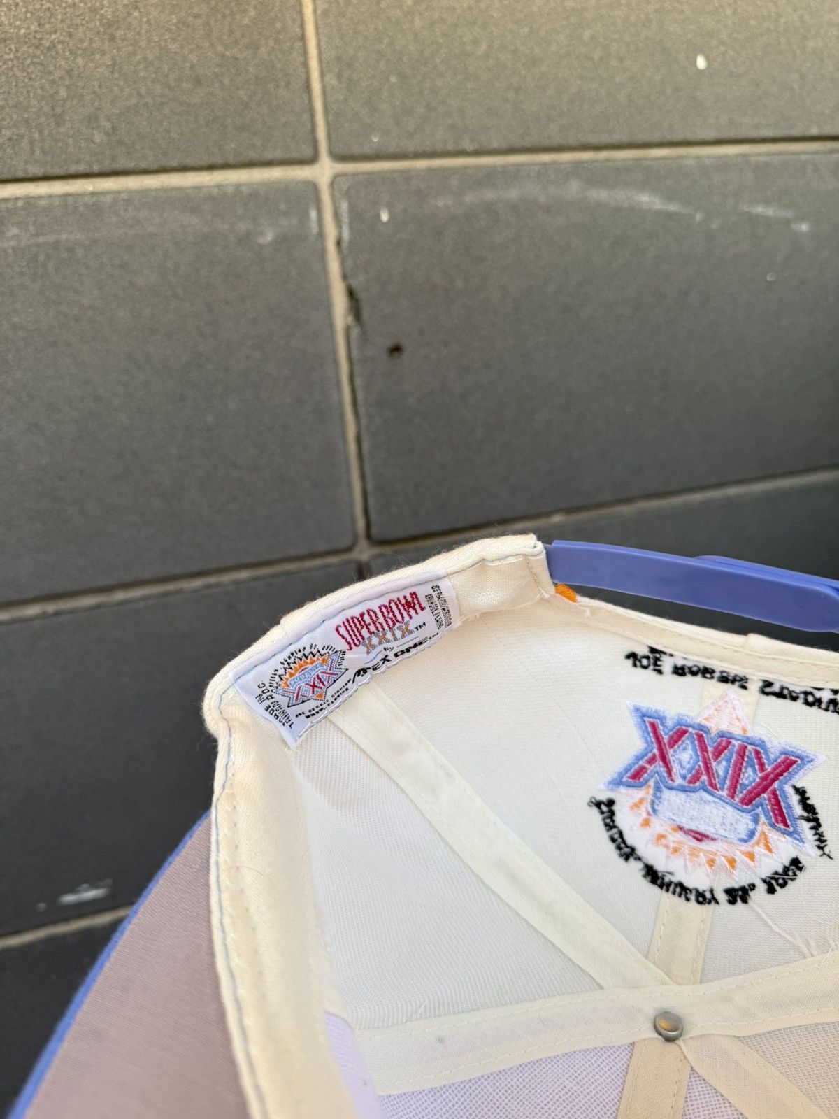 Apex One Vintage super bowl xxix apex one Snapabck hat Size ONE SIZE - 5 Thumbnail