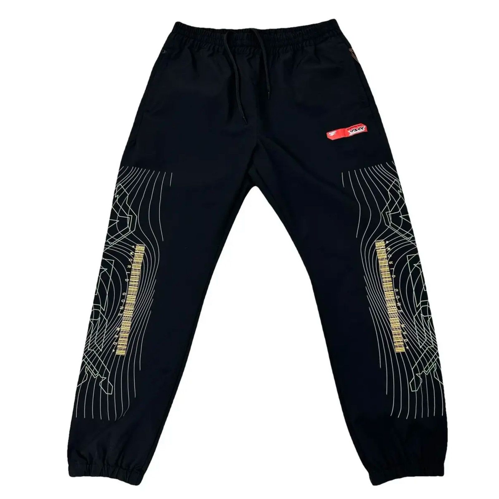Bape Bape Multi-Graphic Black Track Pants Size Medium Size US 31 - 4 Thumbnail