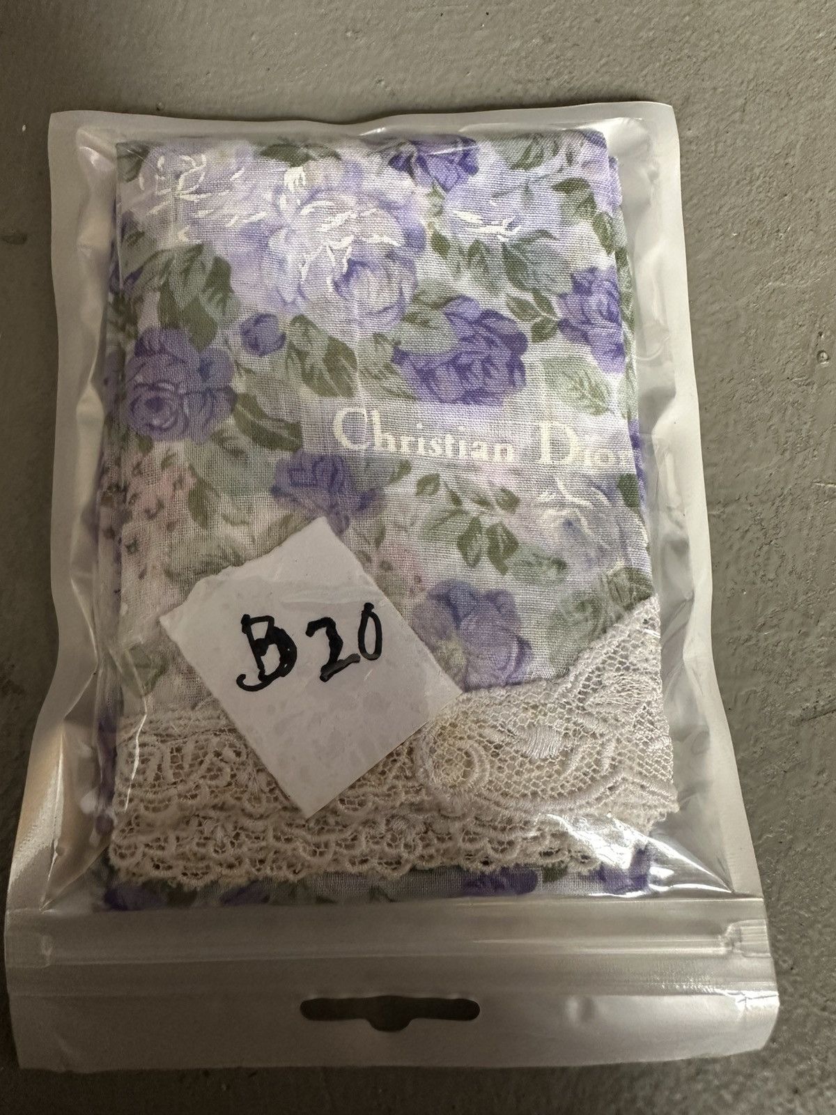 Vintage Vintage Christian Dior Handkerchief/ Neckerchief/ Bandana Size ONE SIZE - 20 Thumbnail