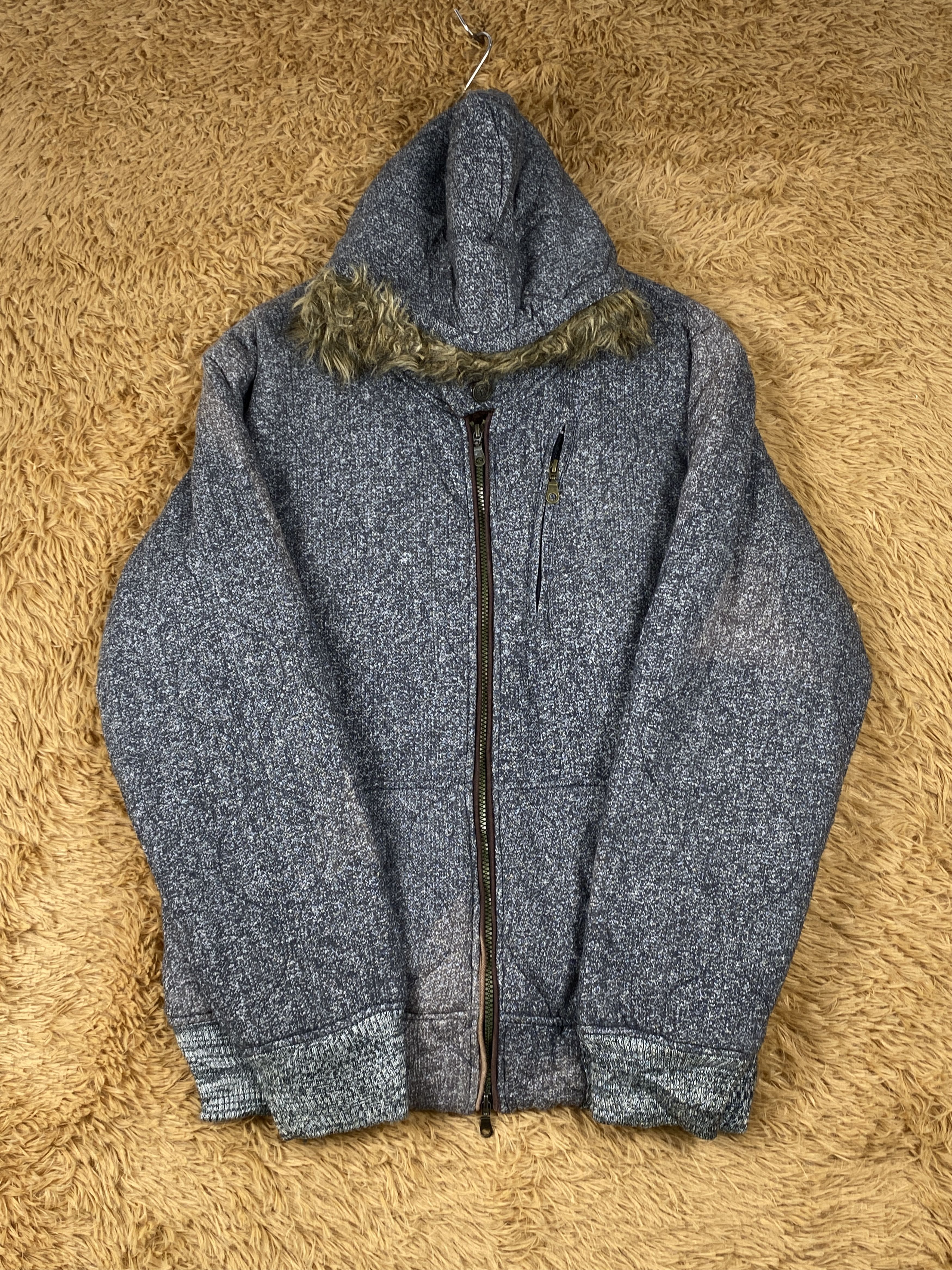 Japanese Brand Vintage ills Hoodie Sherpa Lining Jacket J1905 Size US M / EU 48-50 / 2 - 4 Thumbnail