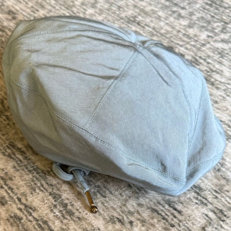 Vintage Vintage 50's Rare Emme Inc Blue Mod Hat Celadon Cap Size ONE SIZE - 1 Thumbnail