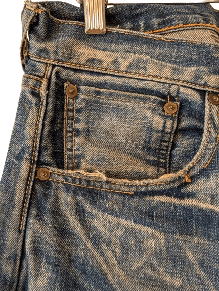 Levi's × Levi's Vintage Clothing LEVI'S VINTAGE CLOTHING DISTRESSED PROCESS JEANS Size US 32 / EU 48 - 6 Thumbnail