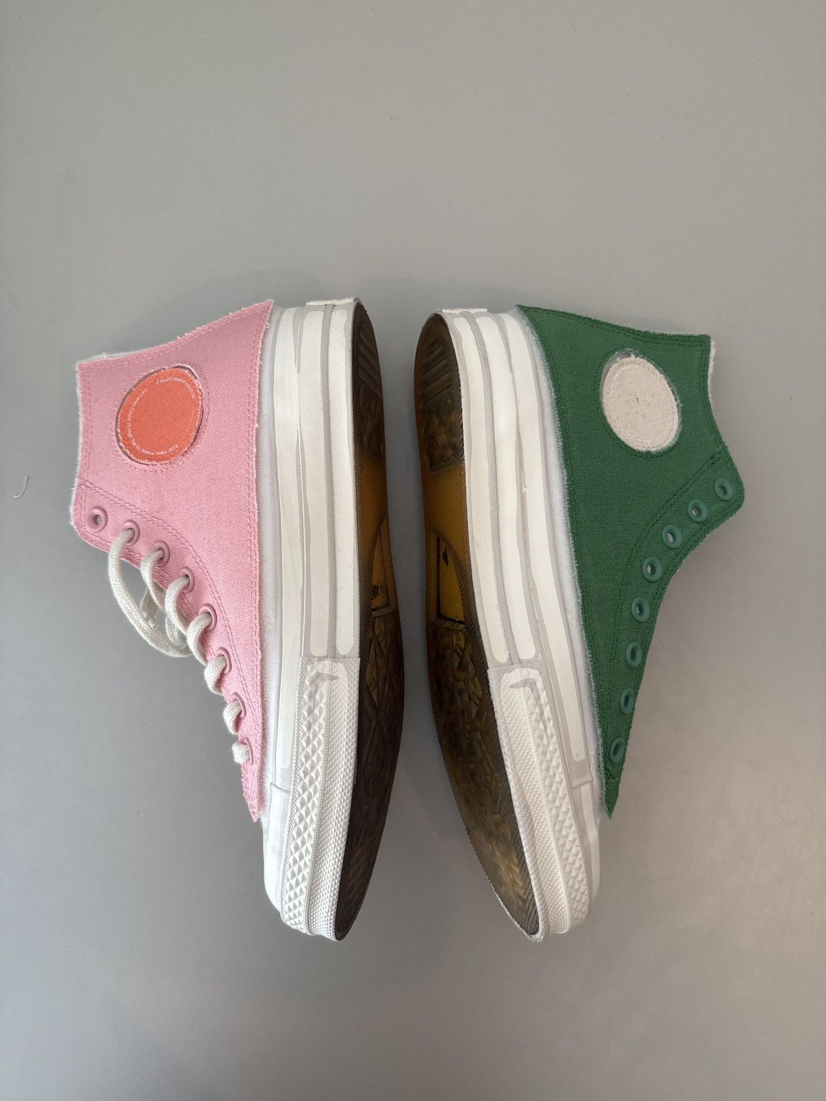 Converse Converse Chuck High Joshua Vides Cream / Multicolor Size US 7.5 / EU 40-41 - 4 Thumbnail