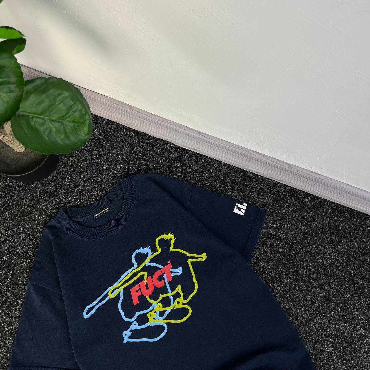 FUCT Rare Fuct Vintage Crazy Skateboard Tee Y2k Style Big Logo Size US M / EU 48-50 / 2 - 2 Thumbnail