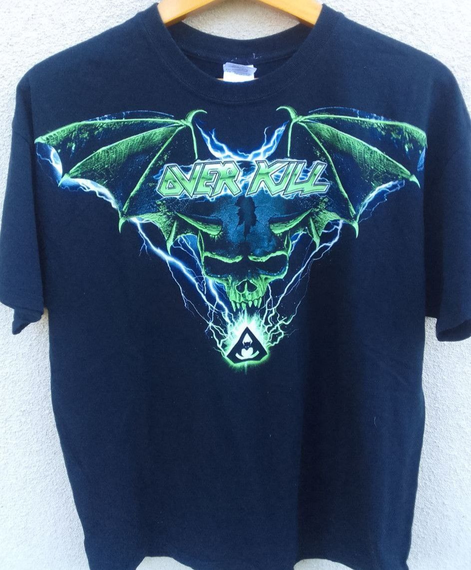 Band Tees × Overkill Labs × Vintage Vintage streetwear tour Overkill ...