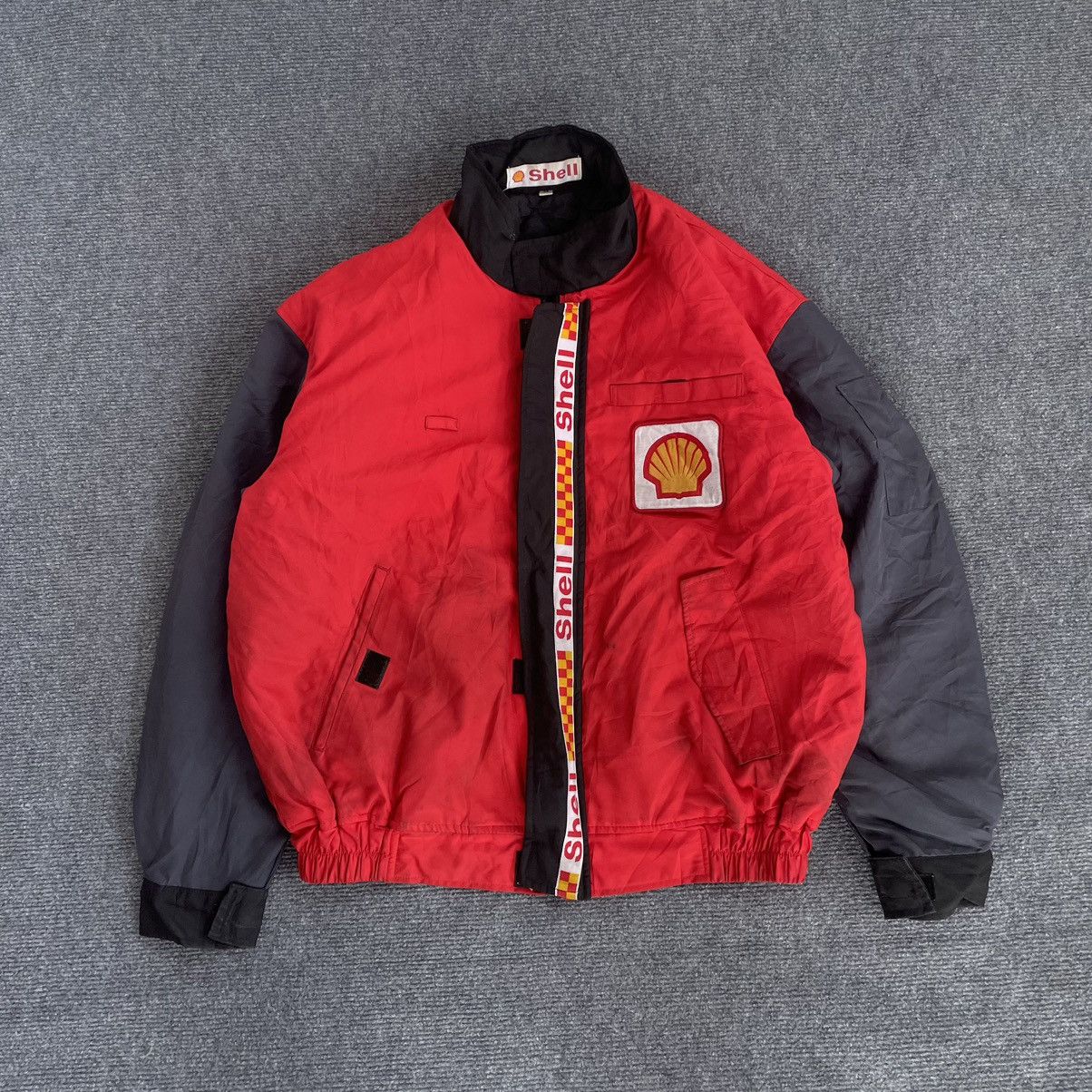 Japanese Brand Vintage 90s Shell Worker Quilted Jacket Japan Edition Size US M / EU 48-50 / 2 - 1 Thumbnail