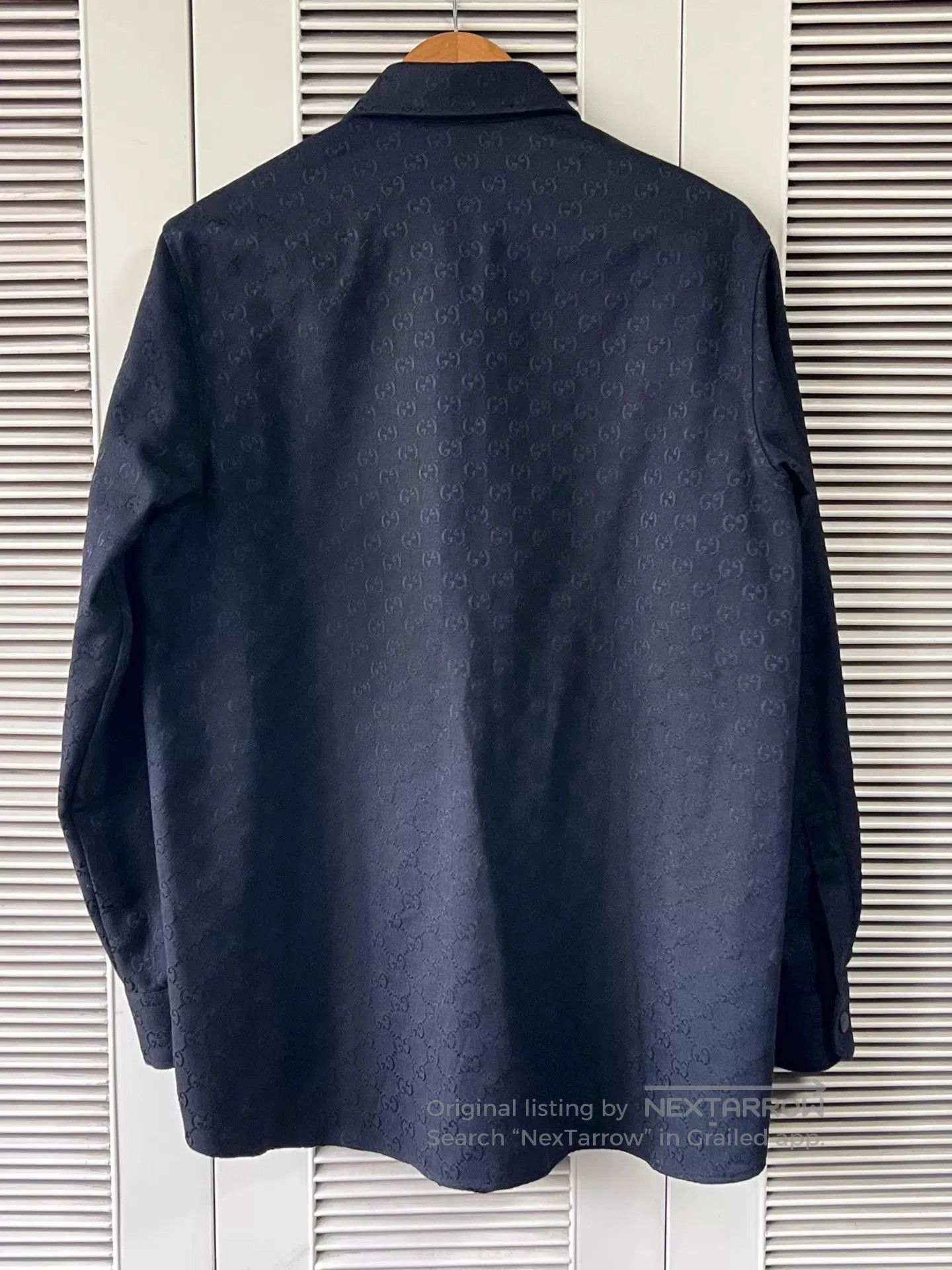 Gucci Patterned Long-Sleeve Button-Up Shirt. Size US XS / EU 42 / 0 - 2 Thumbnail