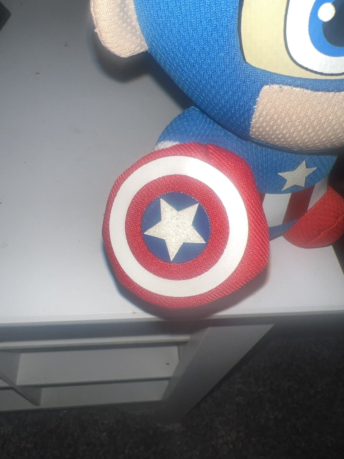 Marvel Comics Marvel Ty Beanie Babies Captain America Size ONE SIZE - 3 Thumbnail