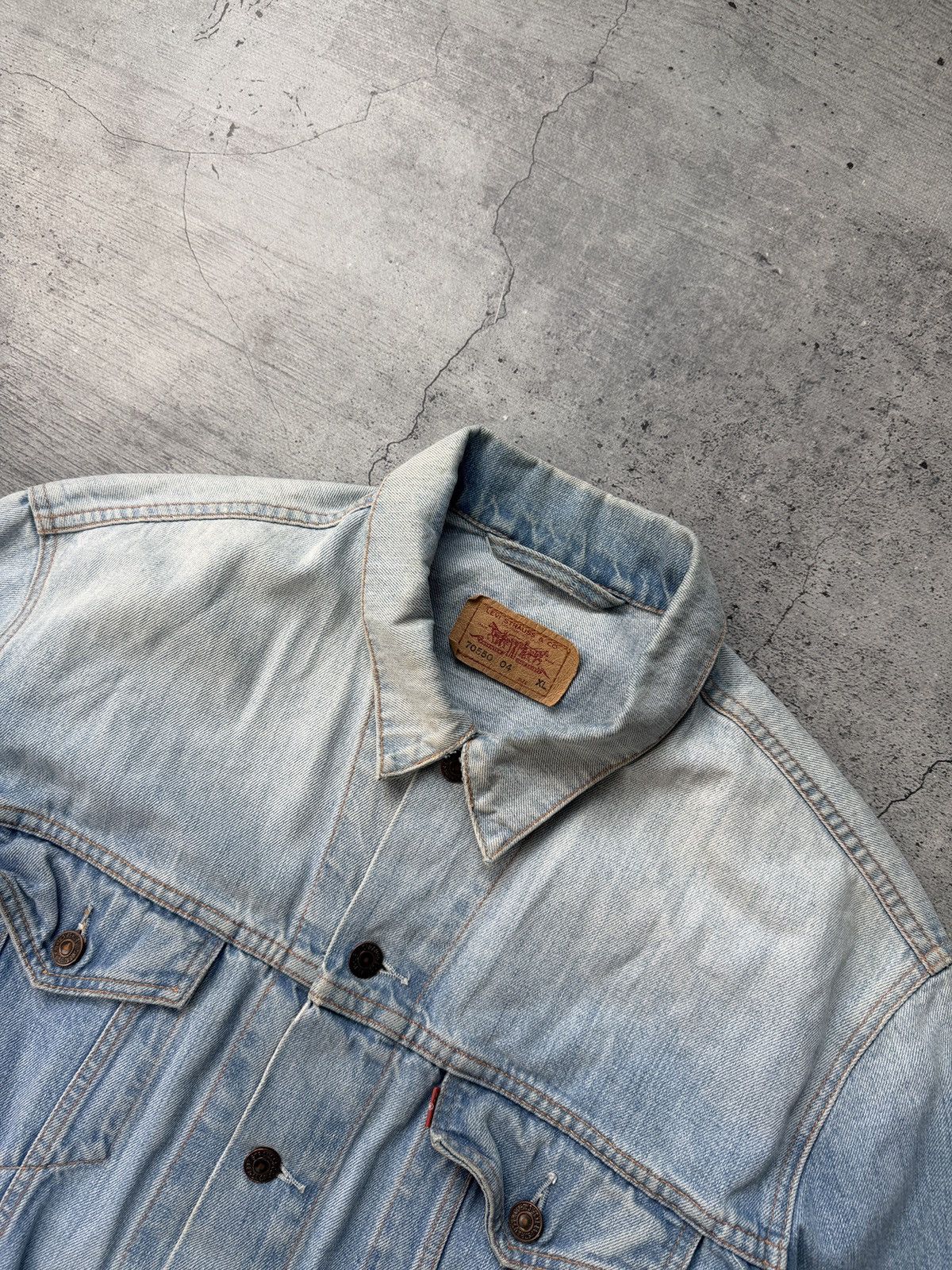 Levi's Levis Vintage Denim Jacket Size US XL / EU 56 / 4 - 3 Thumbnail