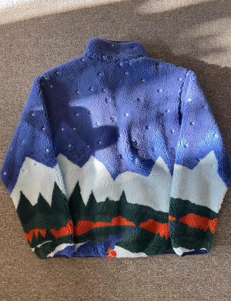 Palace FLEECE Embroidered Starry Snow Peak Fleece Jacket. Q7 Size US M / EU 48-50 / 2 - 5 Thumbnail