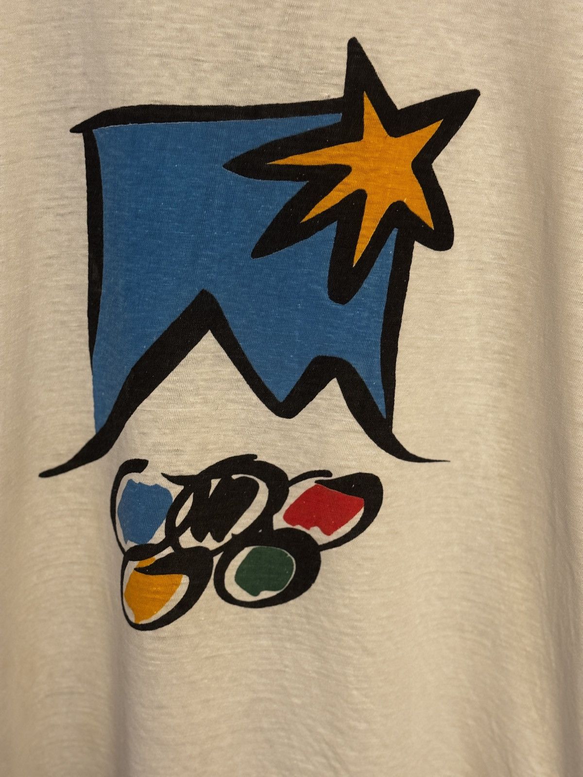 USA Olympics Vintage Albertville 1992 Winter Olympics Shirt Size US L / EU 52-54 / 3 - 2 Thumbnail