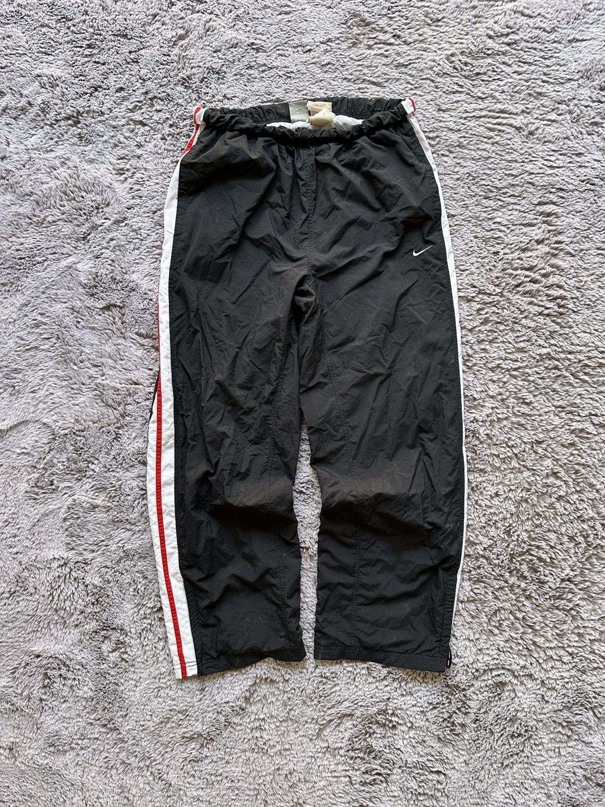 Nike Nike Court Vintage Black 00s y2k casual rare size L Size 42L - 11 Thumbnail