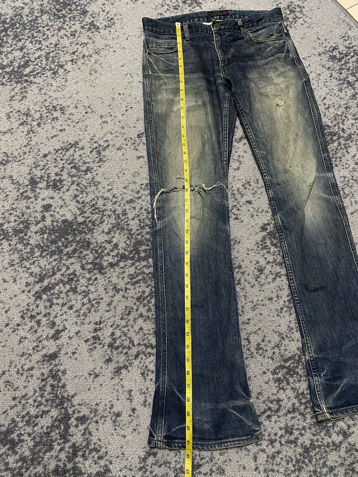 Japanese Brand × Morgan Homme Y2k Morgan ifsixwasnine Homme bootcut Jeans Size US 31 - 10 Thumbnail
