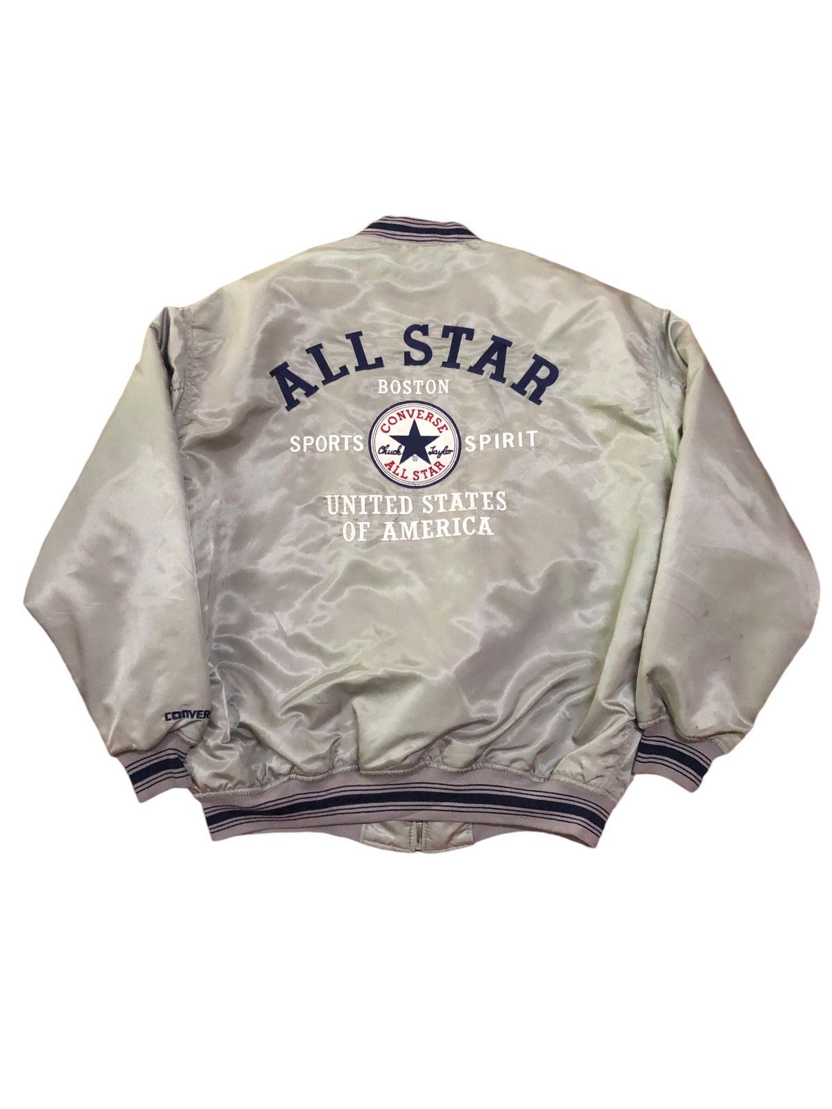 Converse Vintage Converse Oversize Big logo Bomber jacket Size US XXL / EU 58 / 5 - 1 Thumbnail