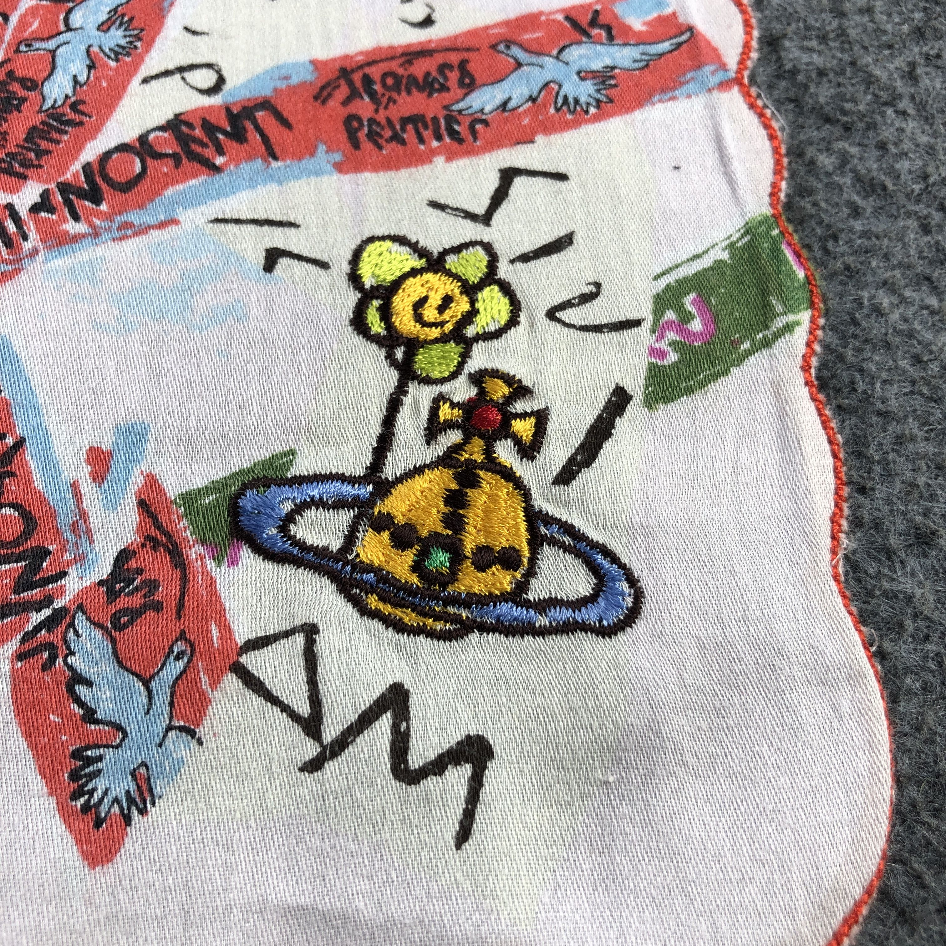 Vintage Vivienne Westwood Handkerchief Neckerchief Bandana H2494 Size ONE SIZE - 4 Thumbnail