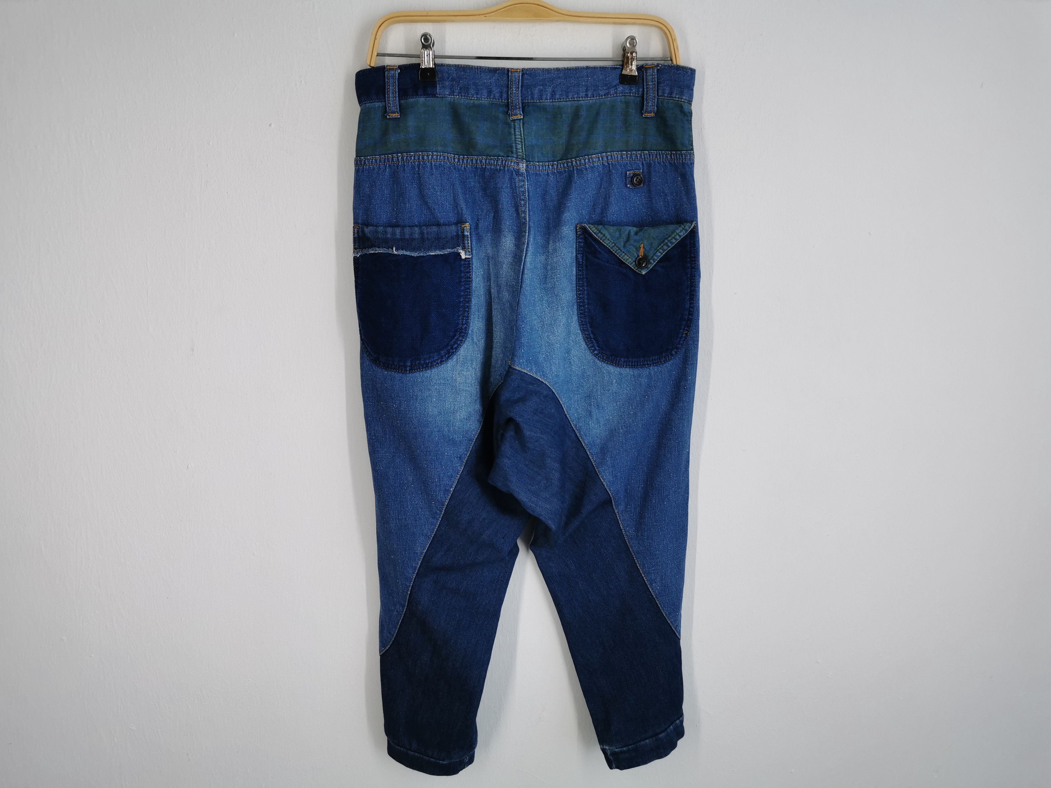 Frapbois × Issey Miyake Vintage 90s Frapbois X Issey Miyake Jeans Pants Size 32 Size US 32 / EU 48 - 3 Thumbnail