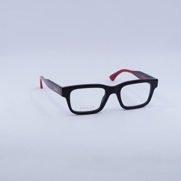 Gucci Gucci GG1865O 001 Eyeglasses Black 50mm Square Frame Size ONE SIZE - 3 Thumbnail