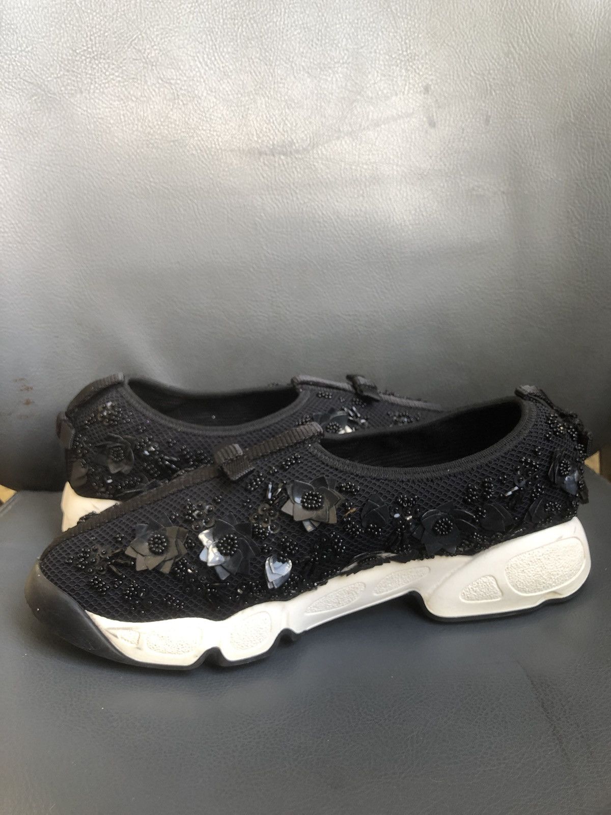 Dior Christian Dior Black Mesh Women’s Sneakers Size 38 Size US 8 / IT 38 - 6 Thumbnail