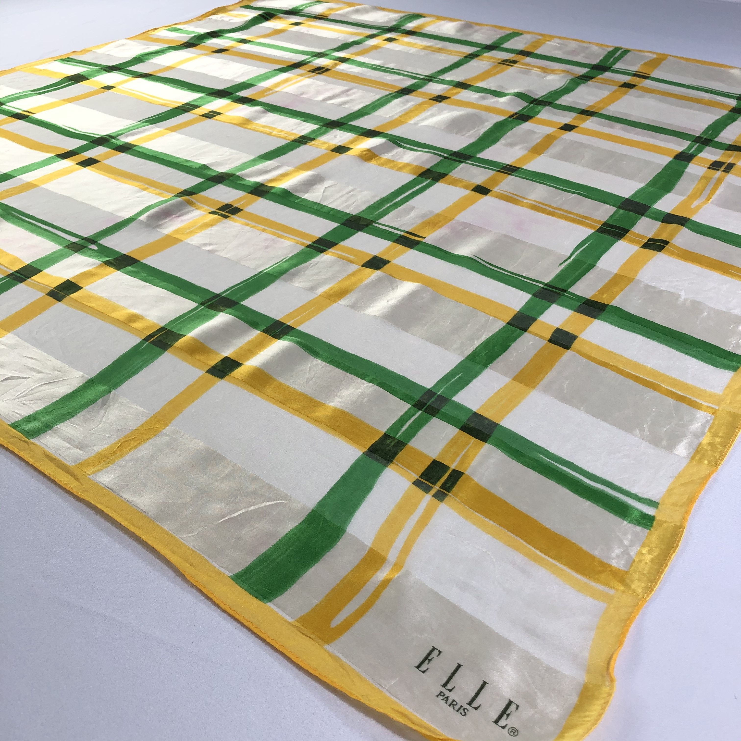 Vintage Vintage Elle Silk Scarf Size ONE SIZE - 3 Thumbnail