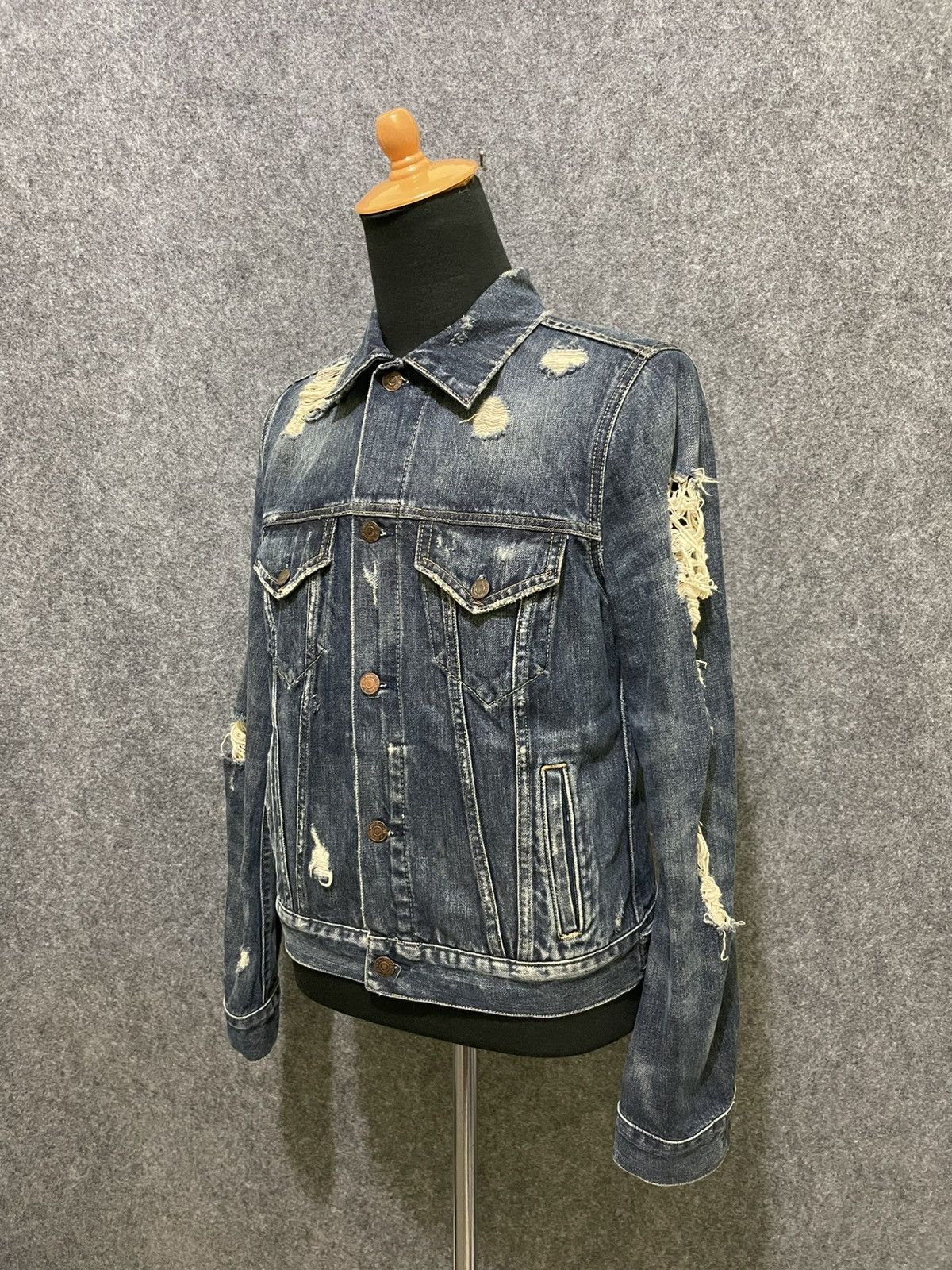 Denim And Supply Ralph Lauren × Denim Jacket × Distressed Denim 