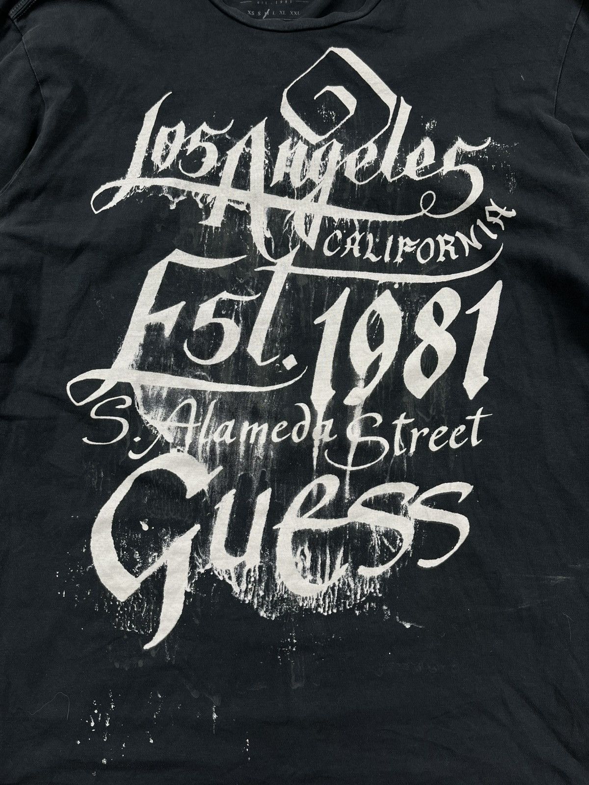 Guess Vintage Y2K Guess Big Logo Long Sleeve T-Shirt Streetwear Size US M / EU 48-50 / 2 - 4 Thumbnail